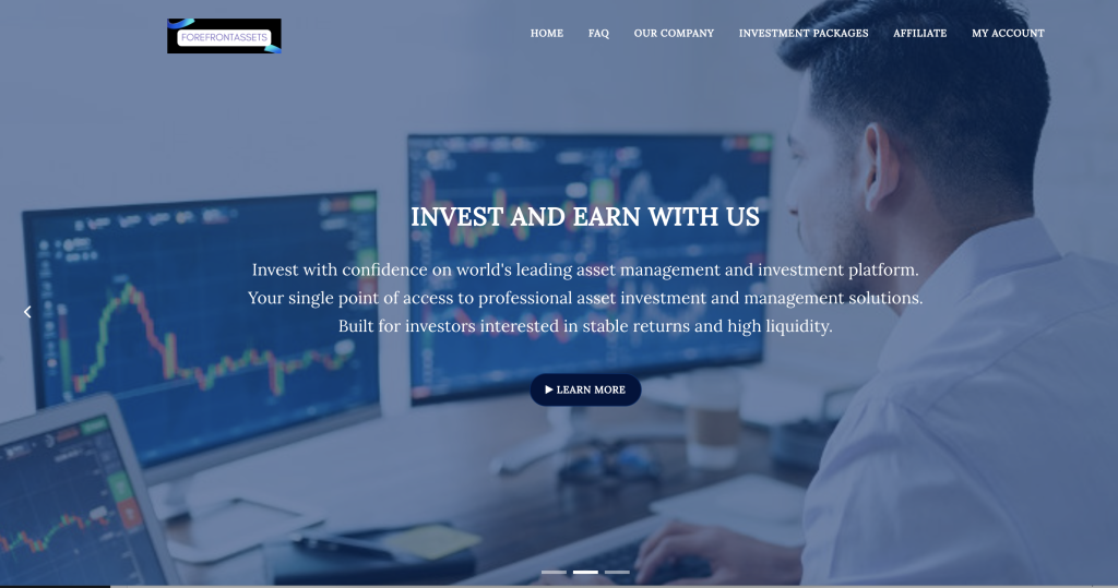 Forefrontasset.live Scam Alert